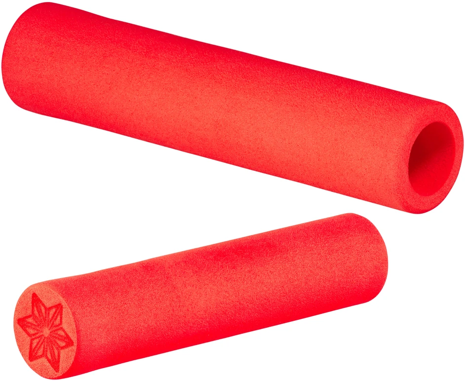 SUPACAZ Supalite Grip - Raudona vairo