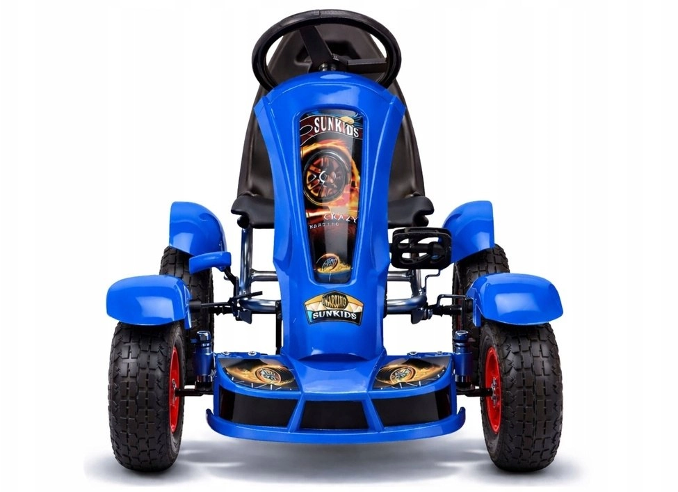 Sports Go-Kart with Pedals F618 Polished