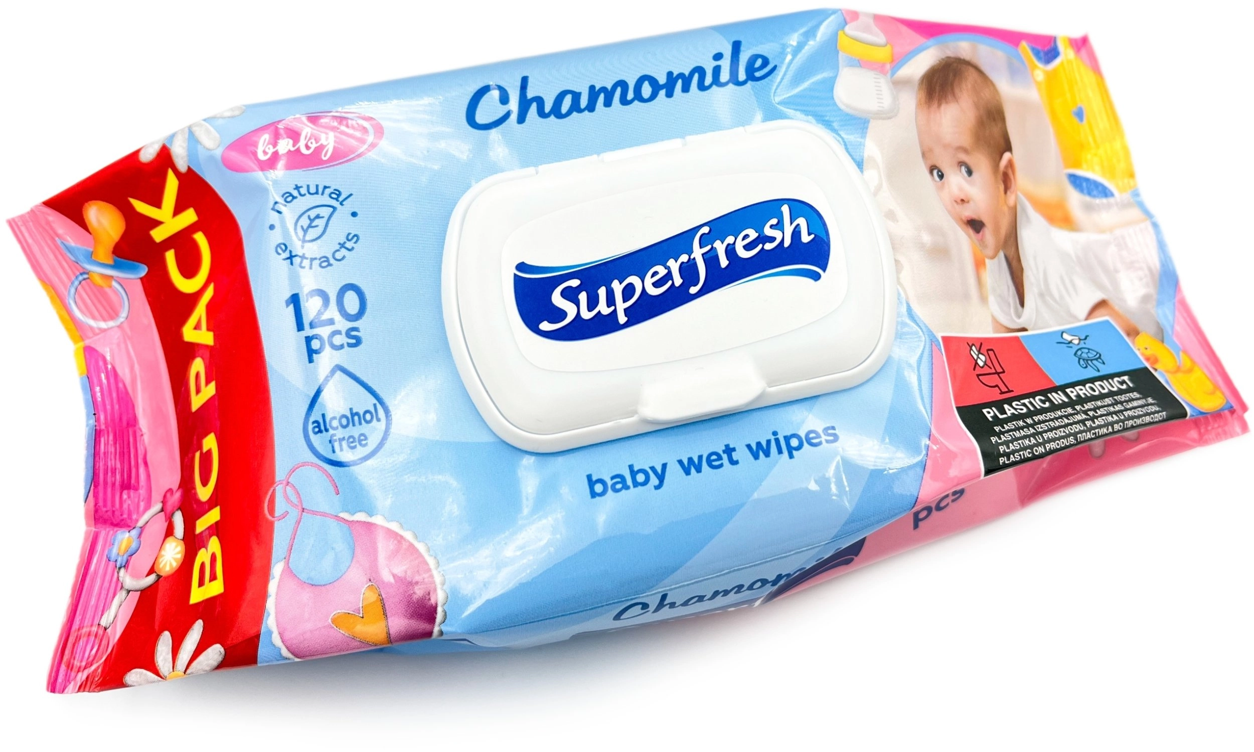 Superfresh SUPERFRESH wet wipes for children