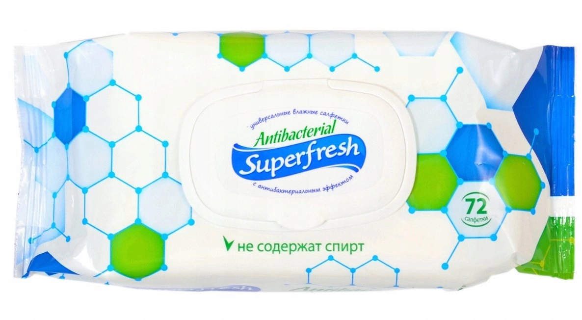 Superfresh SUPERFRESH antibacterial wet wipes with