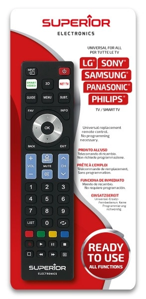 Superior RCPANASONIC remote control IR Wireless