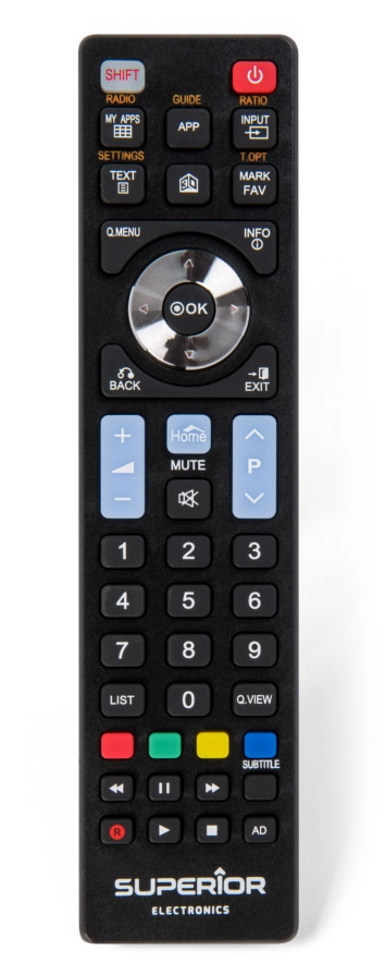 Superior Electronics SUPTRB007 remote control IR