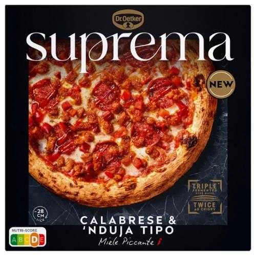 Frozen pizza SUPREMA Calabrese Nduja 520g