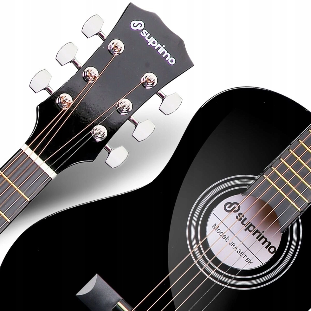 SUPRIMO JRA SET BK acoustic guitar