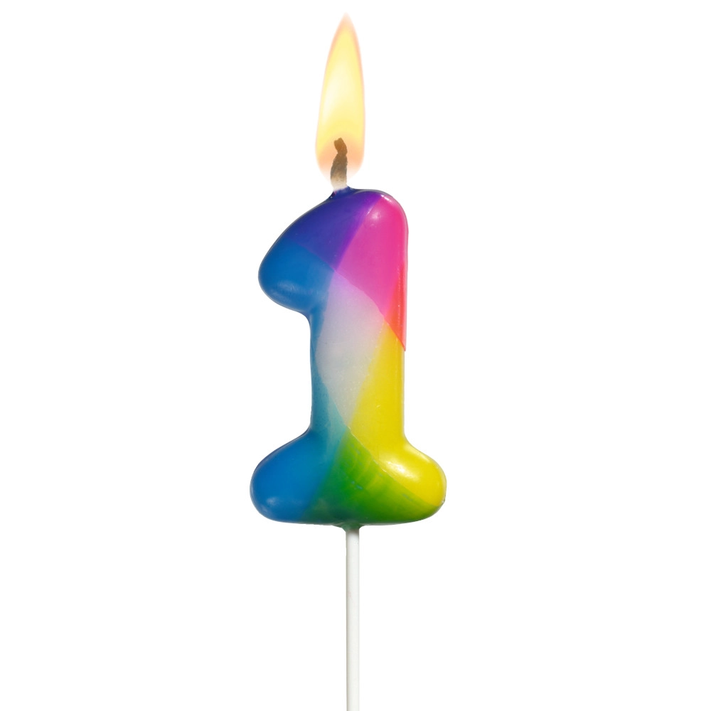Susy Card 11348356 cake candle/sparkler Multicolour