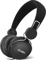 Headphones with microphone SVEN AP-320M black