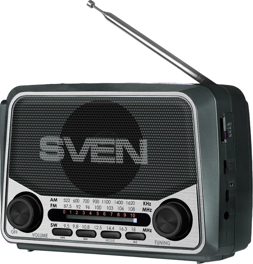 Speaker SVEN SRP-150  gray (3W  Bluetooth