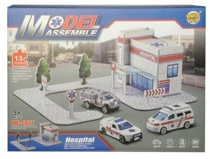 DIY hospital for self-assembly with a