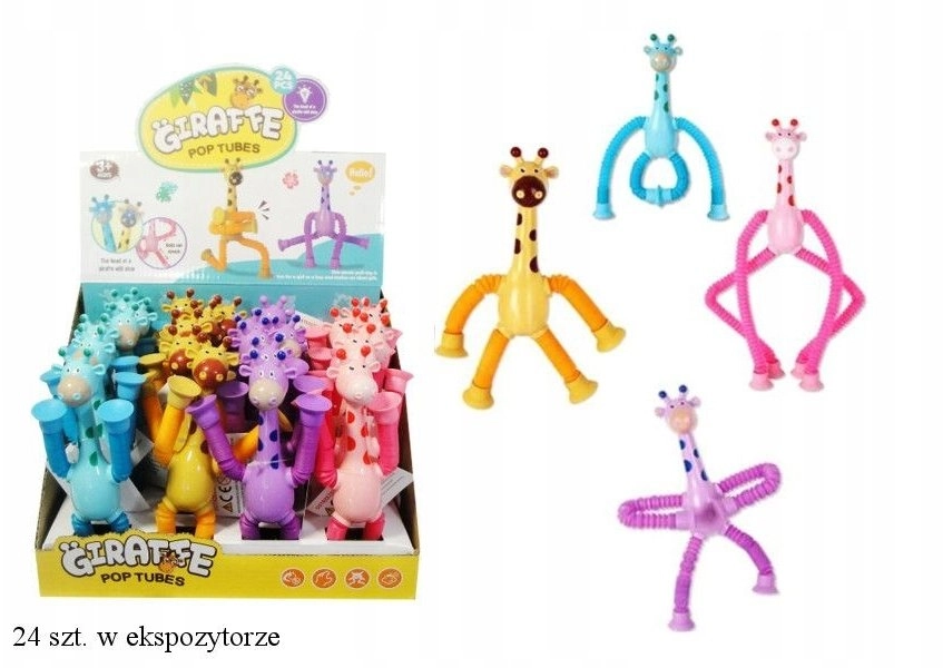 Swede Animals spring giraffe with suction