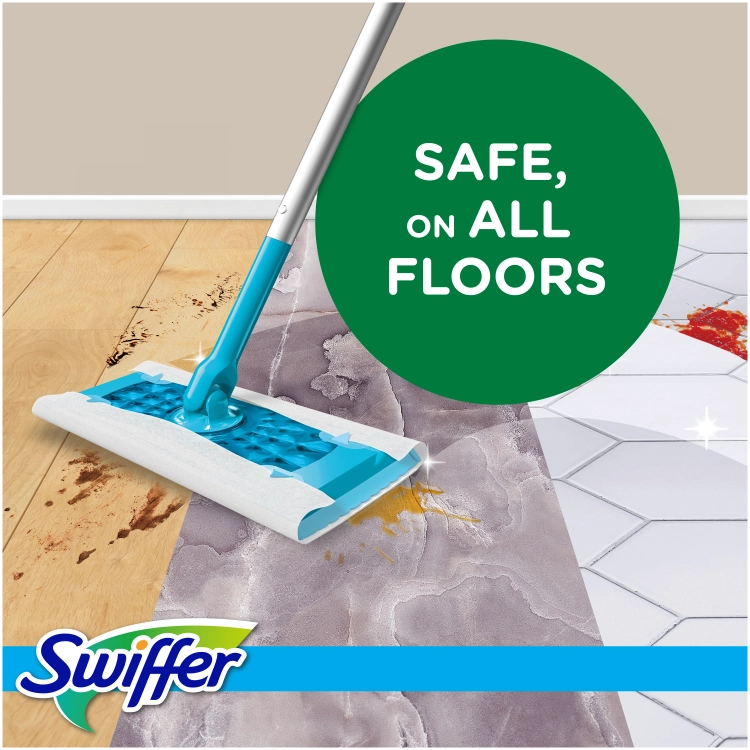 Swiffer Sweeper Mitrās Salvetes  24 gab