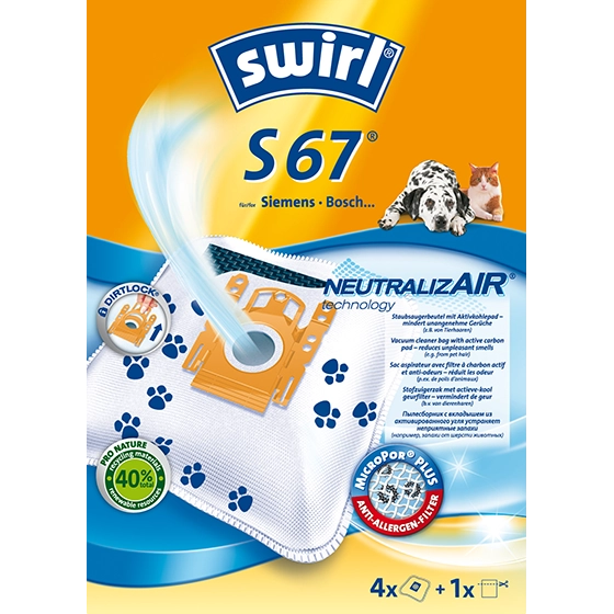 Swirl S67 Dust bag Universal MEL-99775