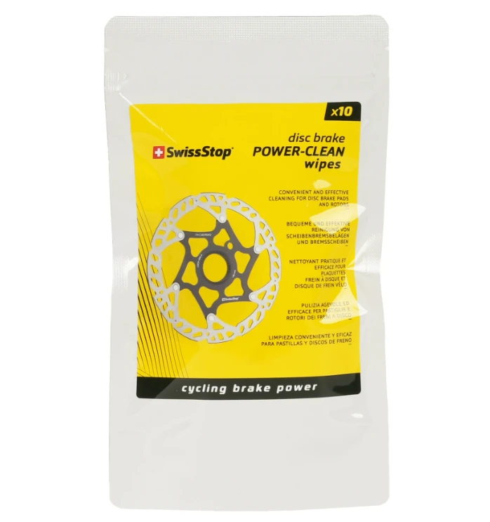 SWISSSTOP Disc Brake Power Clean Wipes