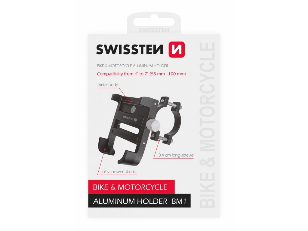 Swissten BM1 Mobile phone/Smartphone Black 65010405