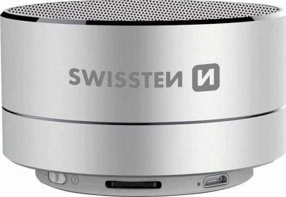 Głośnik Swissten i-Metal srebrny (52104432) 52104432