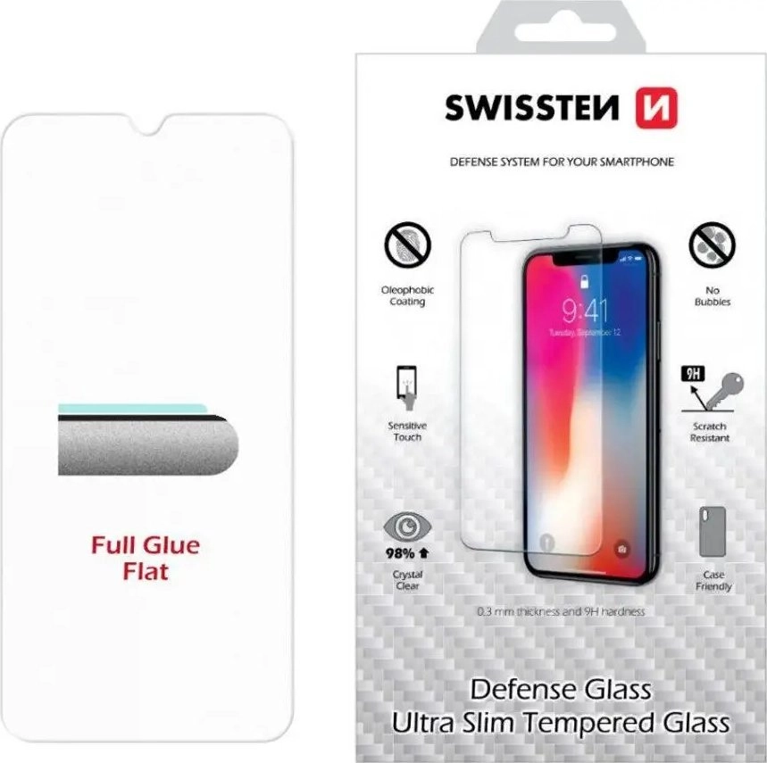 Swissten Ultra Slim Tempered Glass Premium