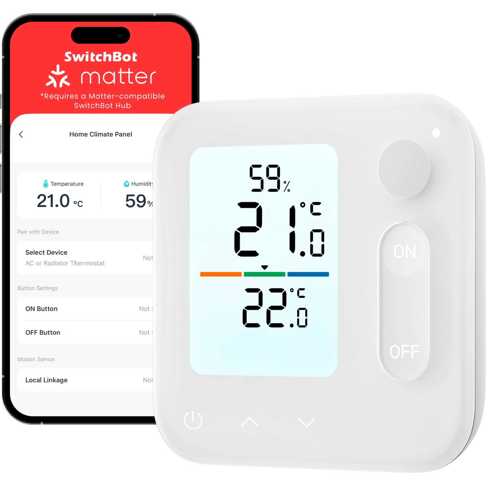 Switchbot Home Climate Panel (white) W7400000