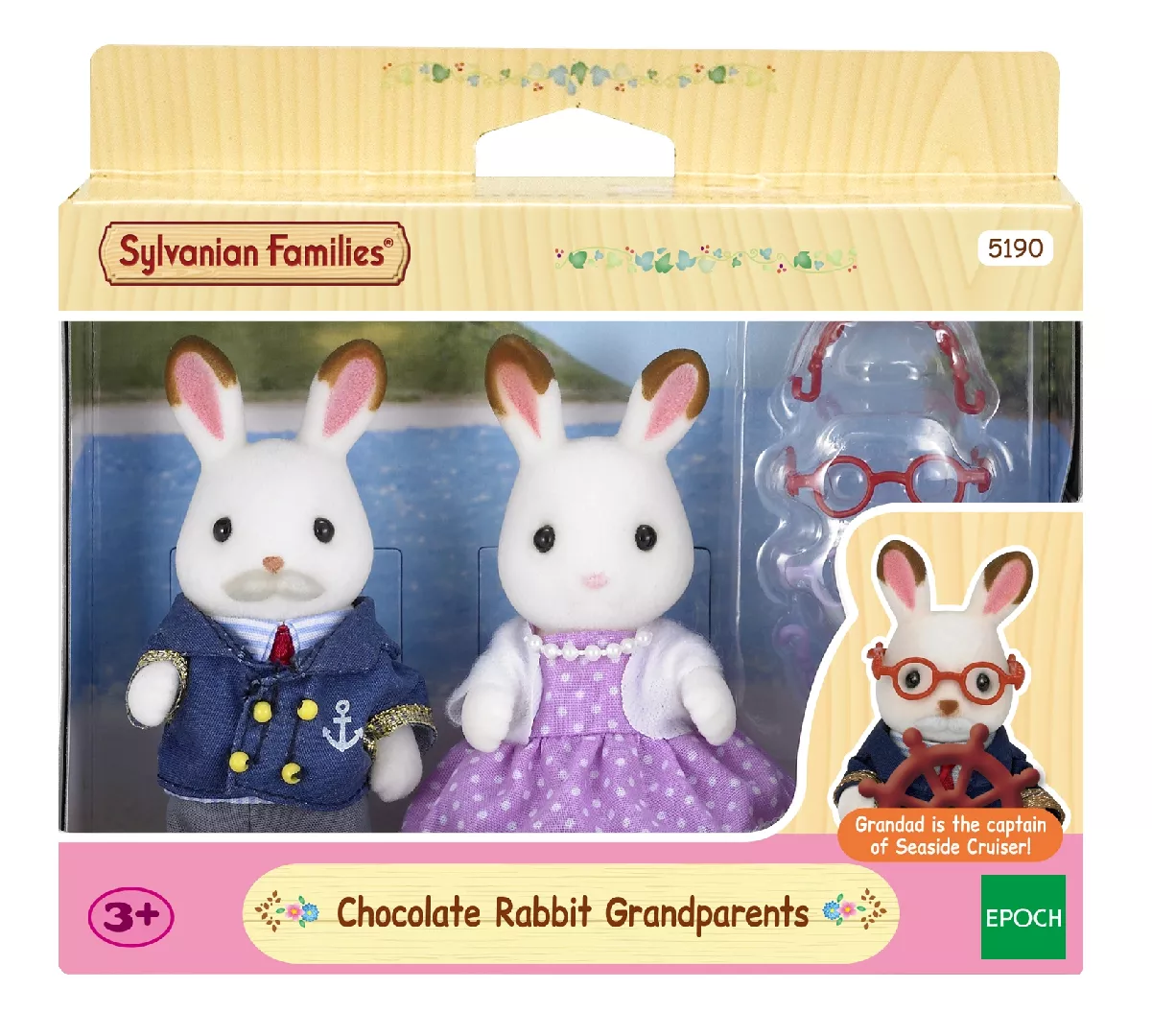 Sylvanian Families - Chocolate Rabbit Grandparents