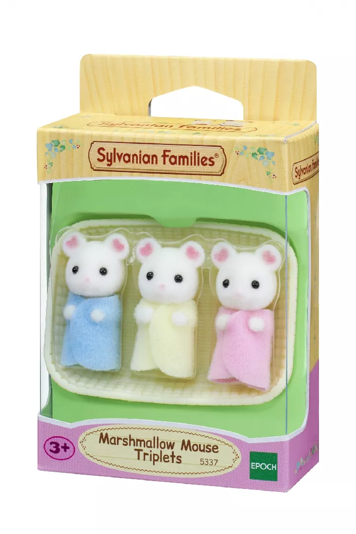 Sylvanian Families Marshmallow Mouse Triplets 5054131053379