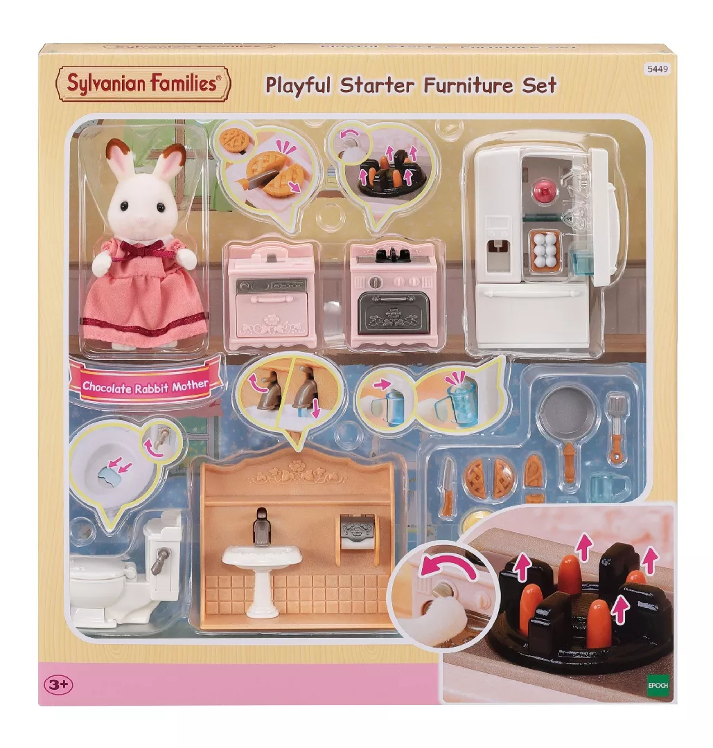 Sylvanian Families Playful Starter Furniture Set