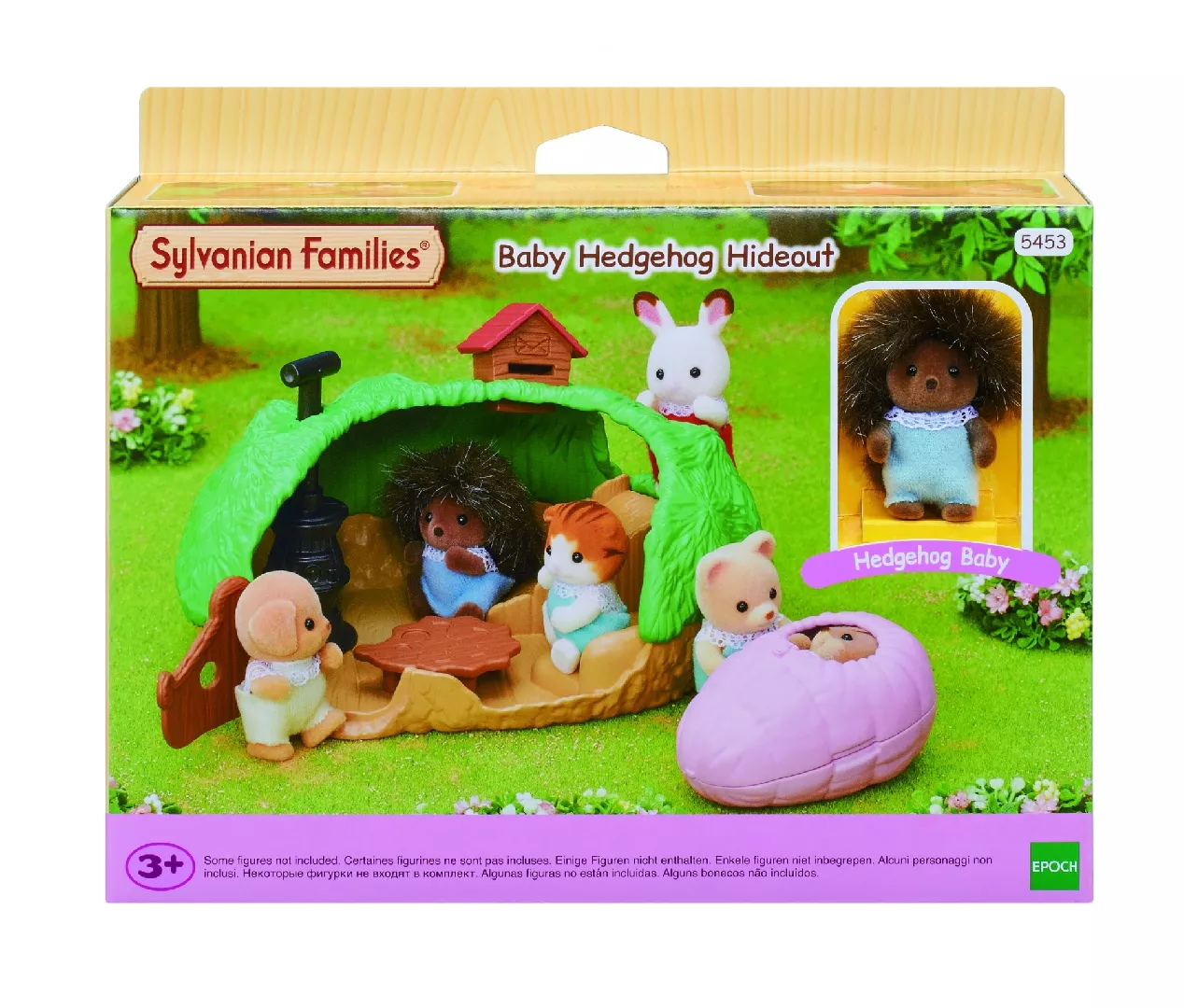 Sylvanian Families Baby Hedgehog Hideout 5453