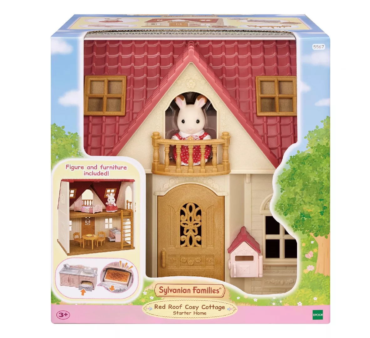 Sylvanian Families Red Roof Cosy Cottage