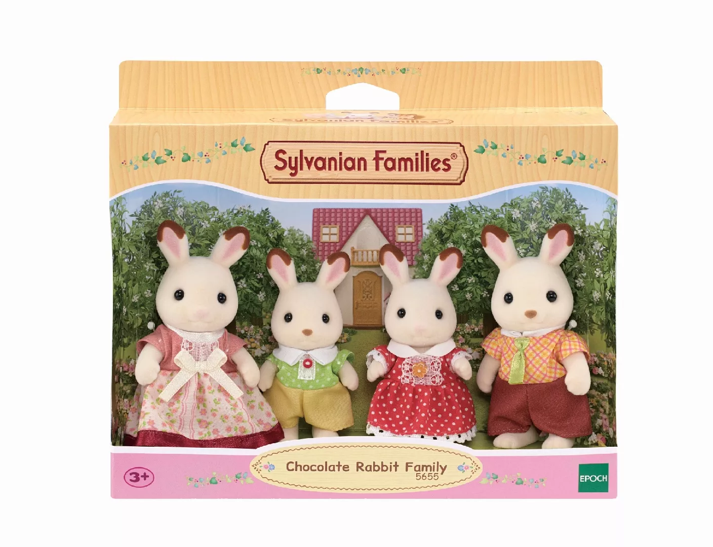 Sylvanian Families - Chocolate Rabbit Family