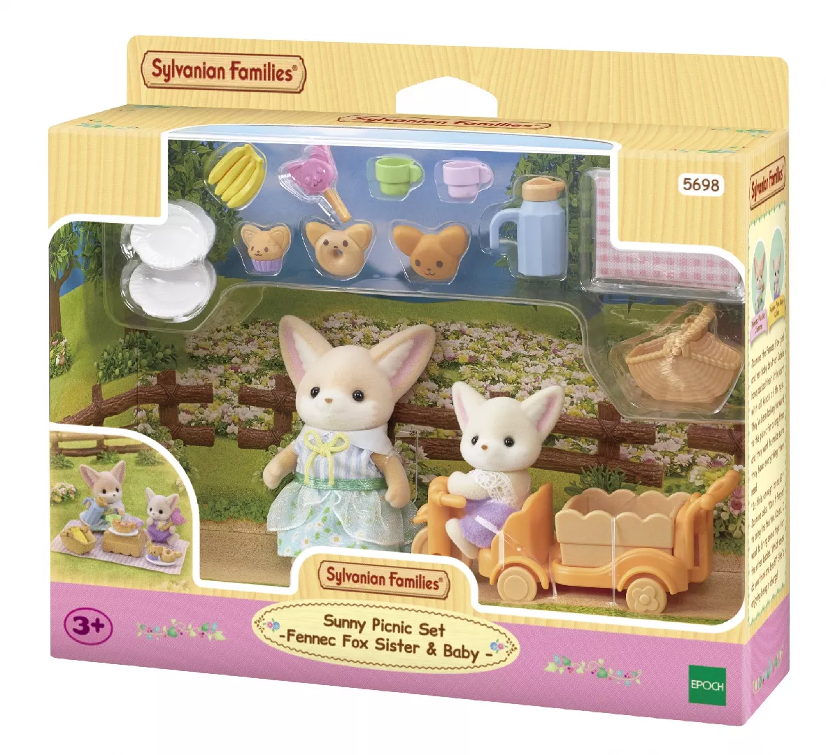 Sylvanian Families Sunny Picnic Set -Fennec
