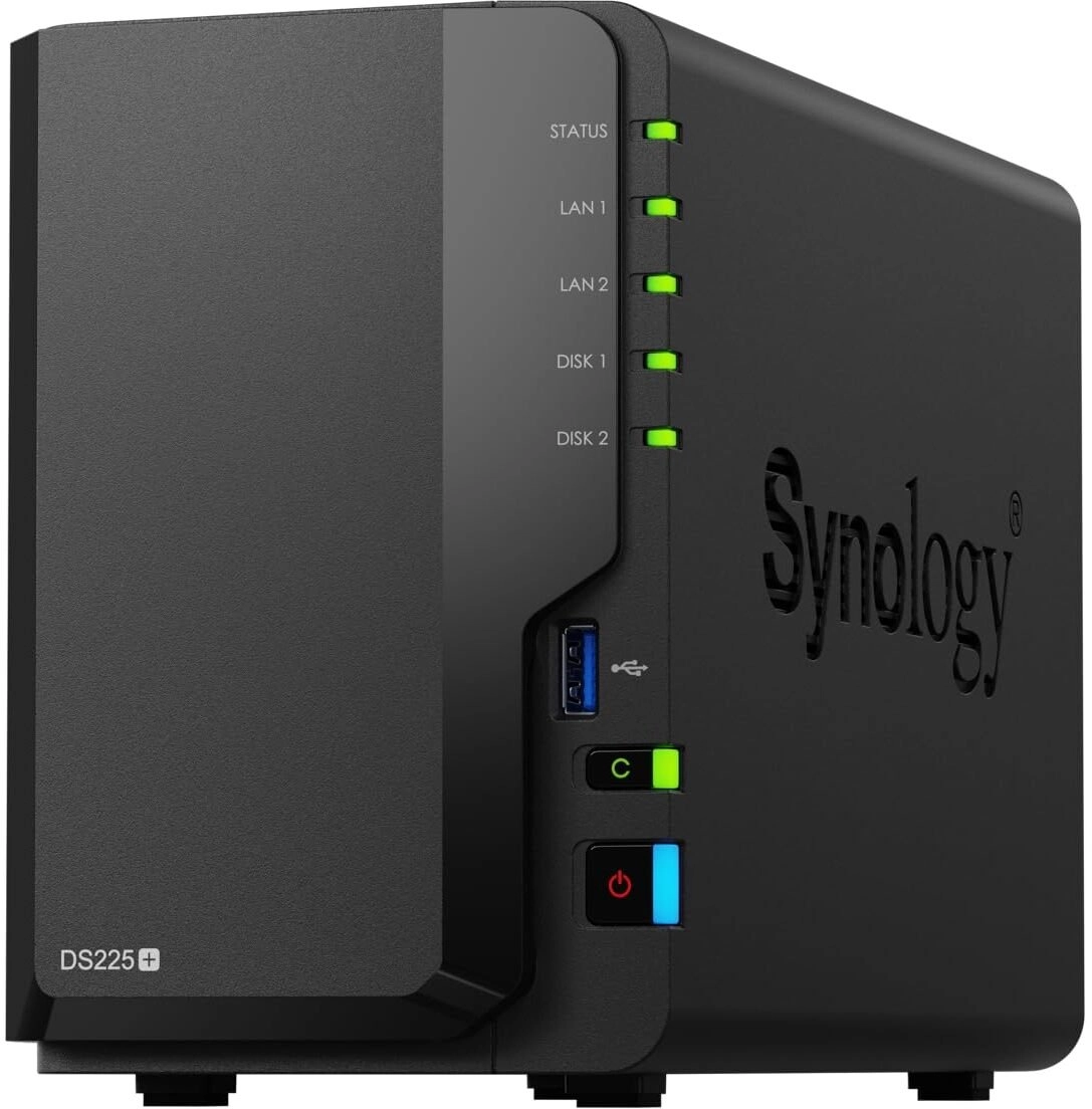 Synology DS225+ DS225+ NBSYNNT02DS2250 4711174726387