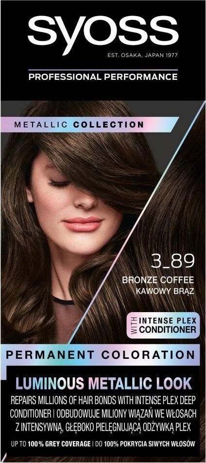 Syoss Syoss Permanent Coloration 3-89 Kawowy