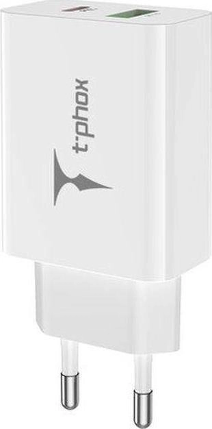 Ładowarka T-Phox Speedy 1x USB-A 1x