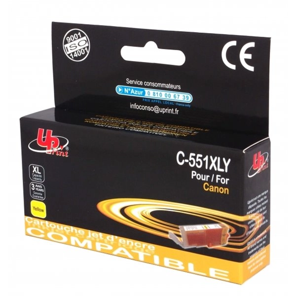 T3AZUR CJ551XLY ink cartridge 1 pc(s)