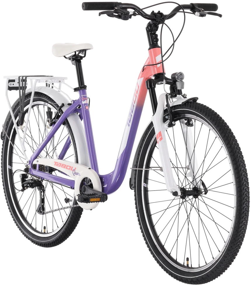 Bicycle Tabou Queen 27.5 purple-white