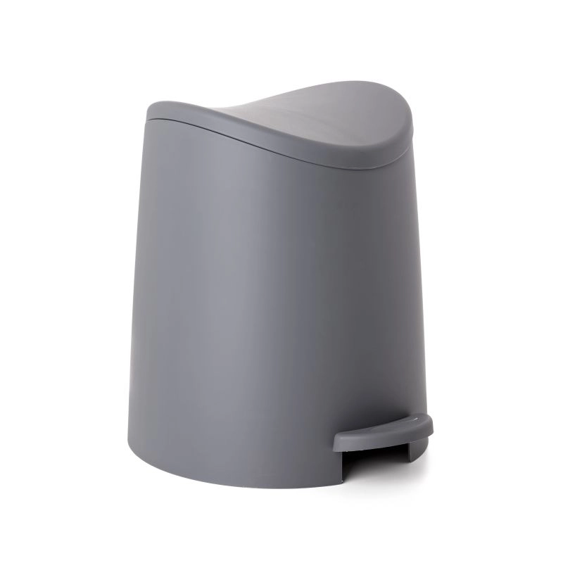 Bathroom pedal bin 3L Standard grey