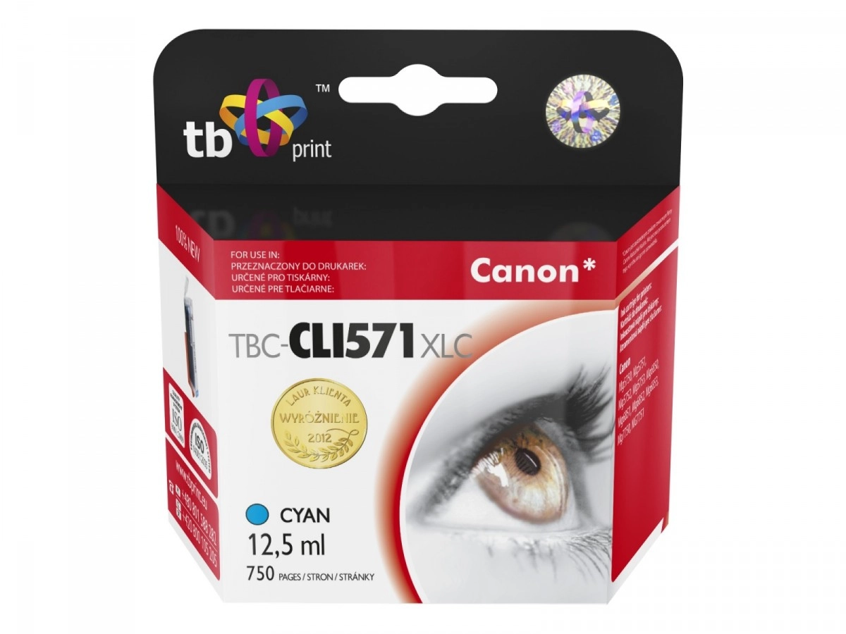 TB Print TBC-CLI571XLC ink cartridge 1