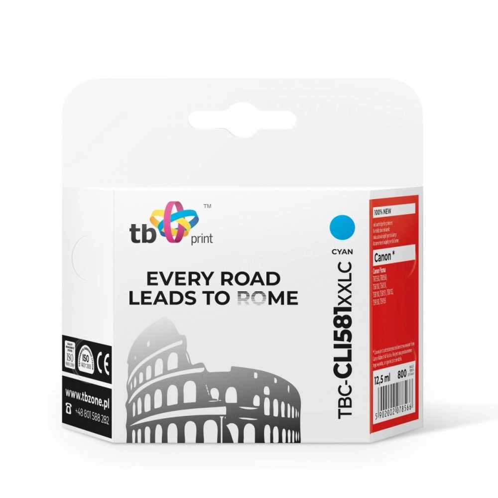 TB Print TBC-CLI581XXLC ink cartridge 1