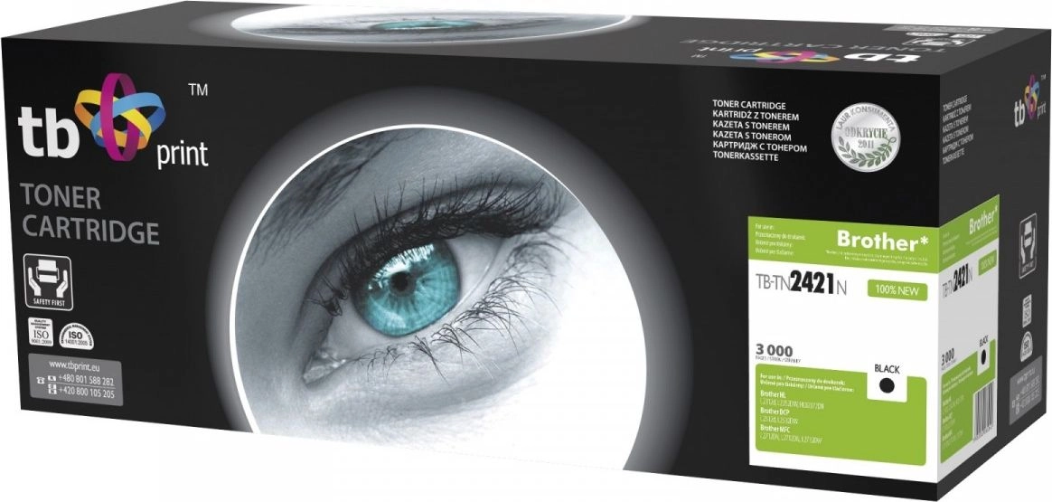 Toner do Brother TN2421 TB-TN2421N BK