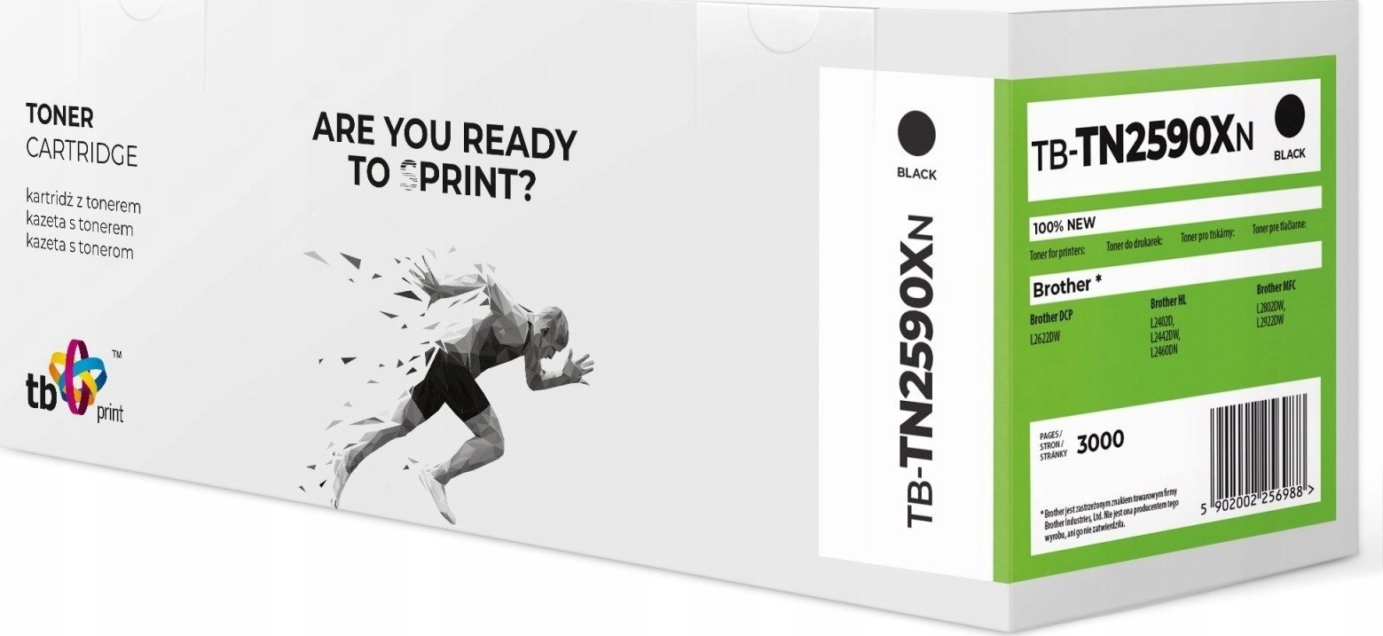 Toner do Brother TN2590XL TB-TN2590XN BK