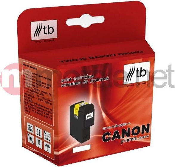Tusz TBC-CLI521YE (Canon CLI-521) ŻÓŁTY ERTBPCCL52Y