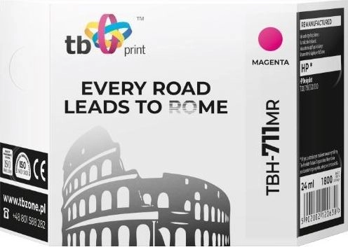 Ink for HP DesignJet T530 TBH-711MR