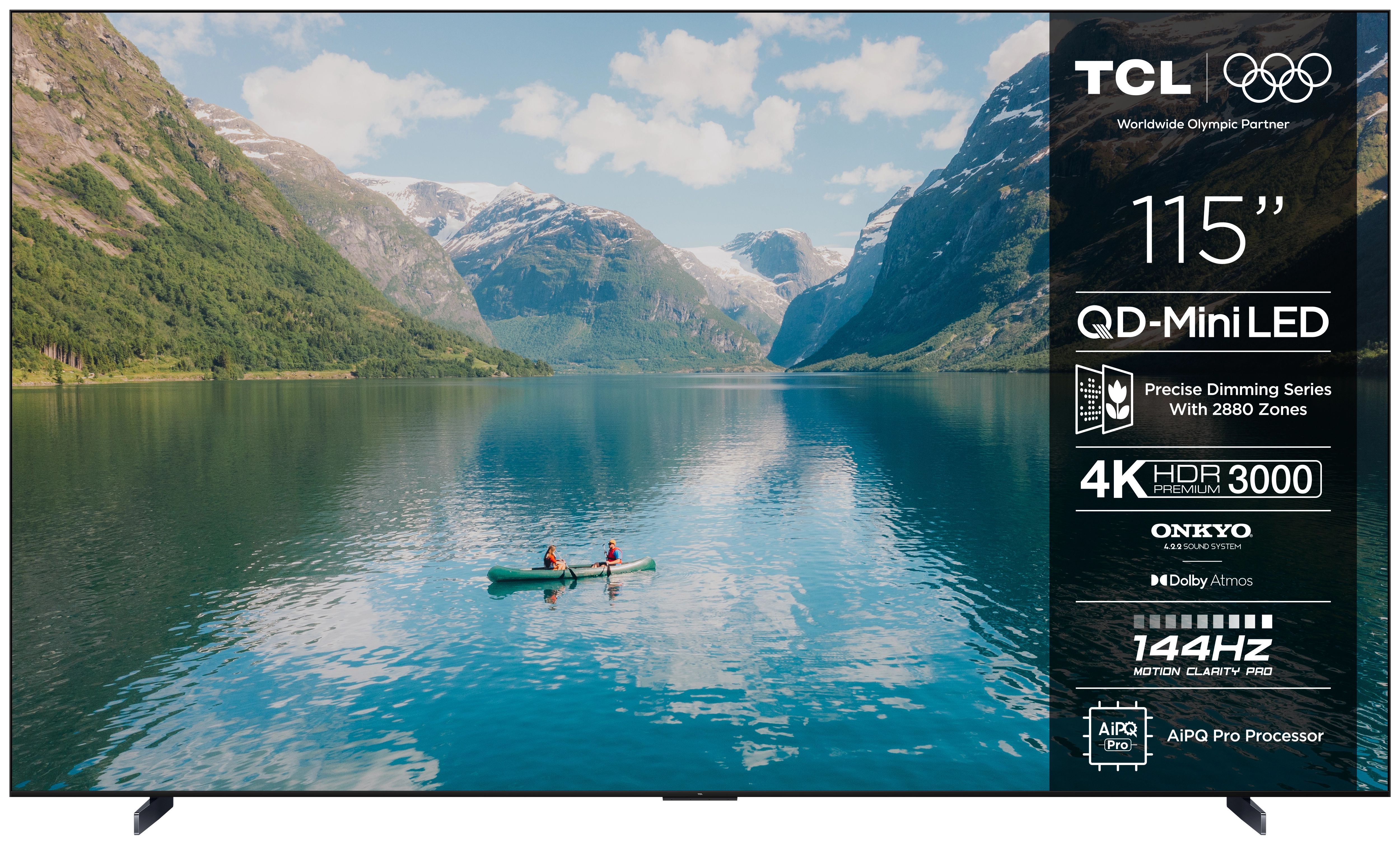 TCL 115C7K TV 2.92 m