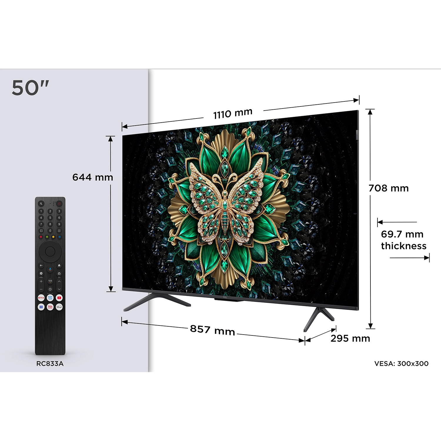 TCL C6K 50C6K TV 127 cm