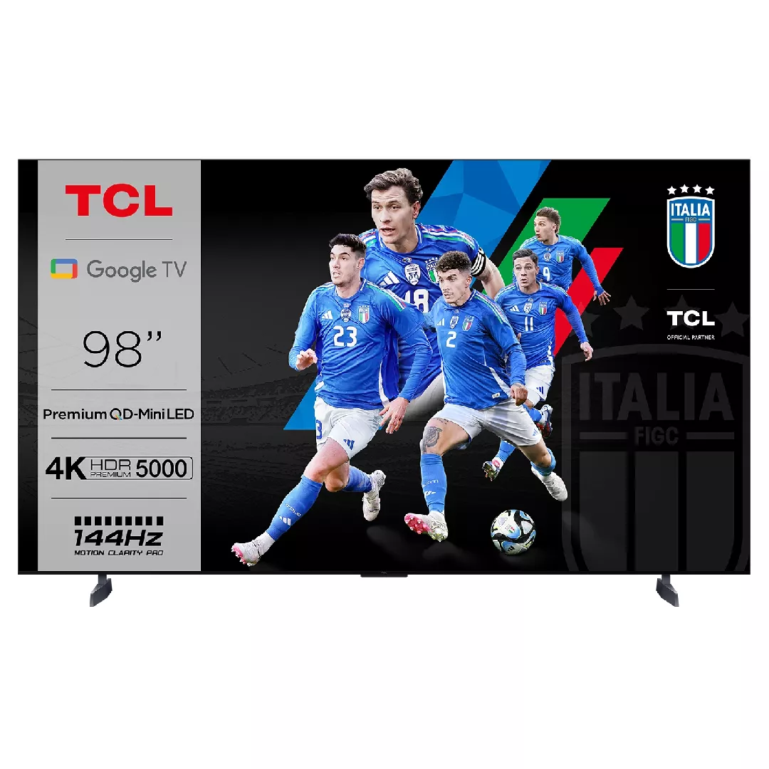 TCL X95 85X955 televizors 2,16 m (85") 4K Ultra HD Viedtelevizors Wi-Fi Metālisks, Titāns 5000 cd/m²