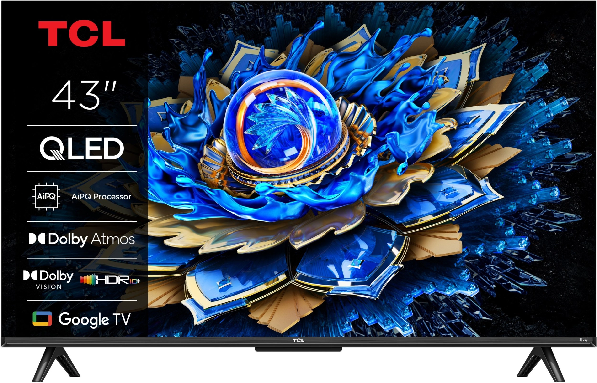 108cm/43" (3840x2160) TCL 43T69C 16:9 LED