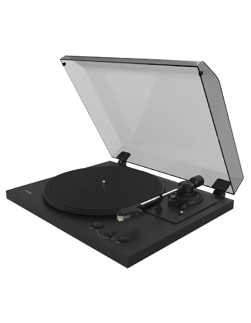 TEAC TN-175-B Belt-drive audio turntable Black