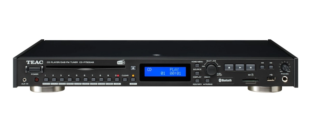 TEAC CD-P750DAB-B CD player CD recorder