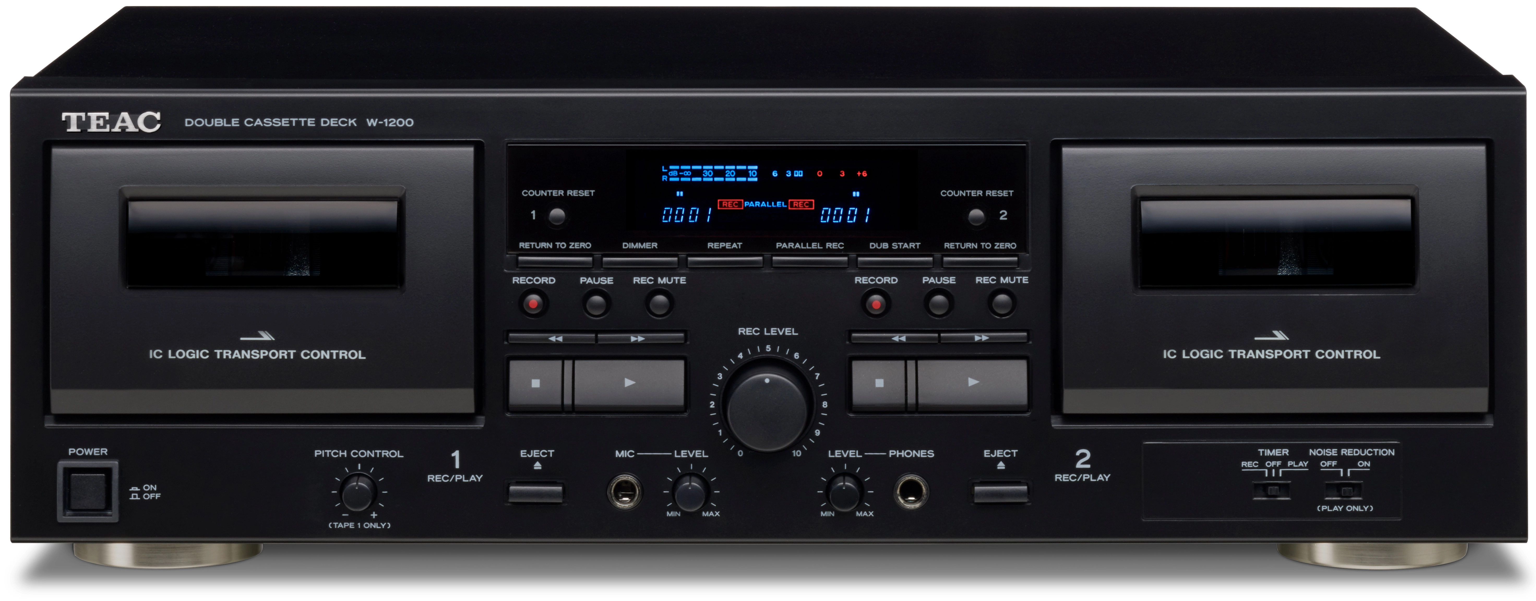 TEAC W-1200 Cassette deck 2 deck(s)