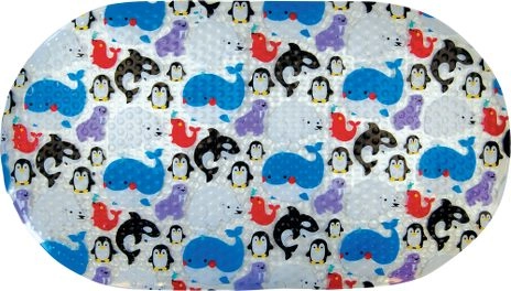 Bath Mat Slip Resistant Polar Animals