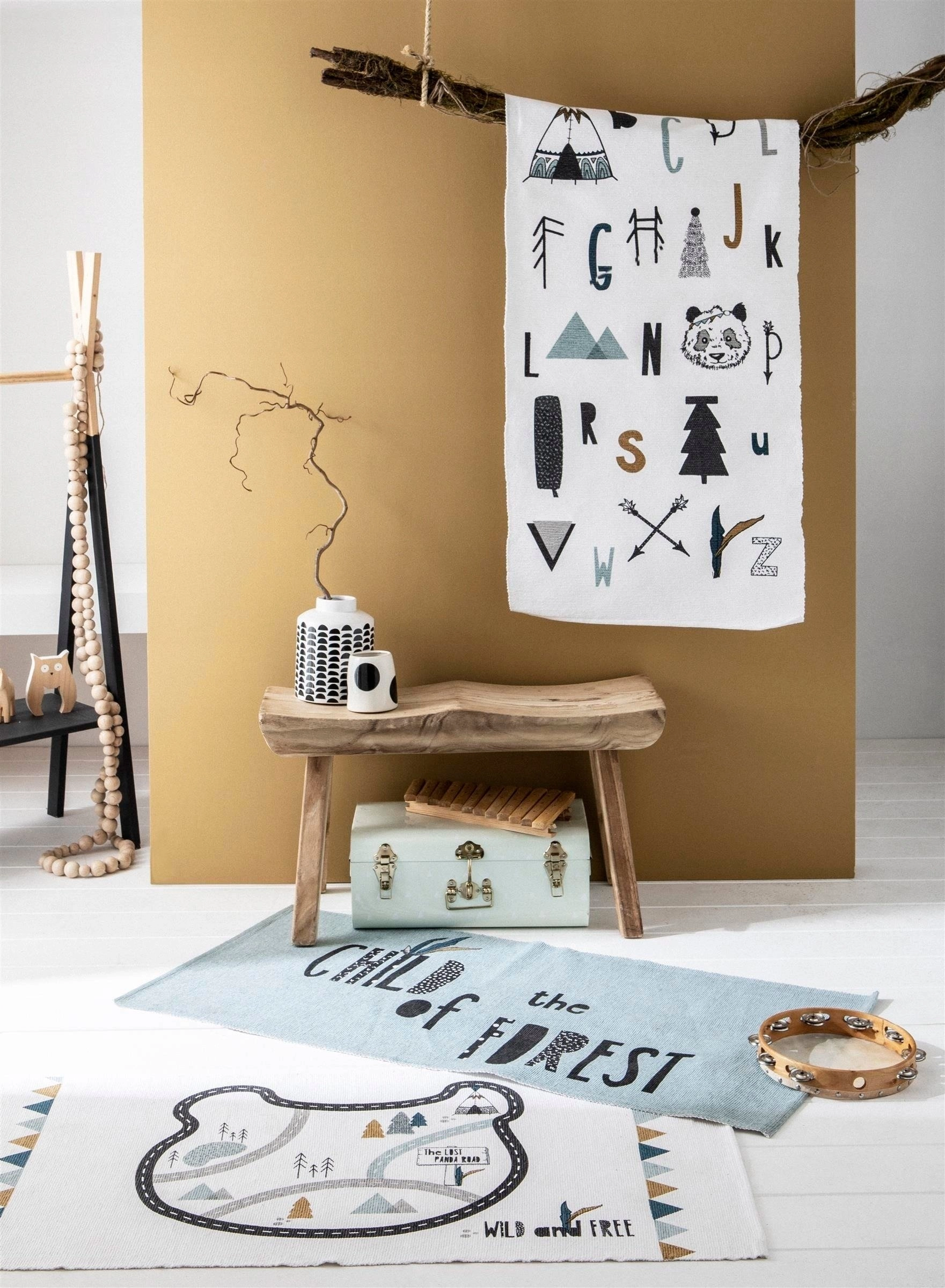 TODAY THE FOREST children`s rug  60