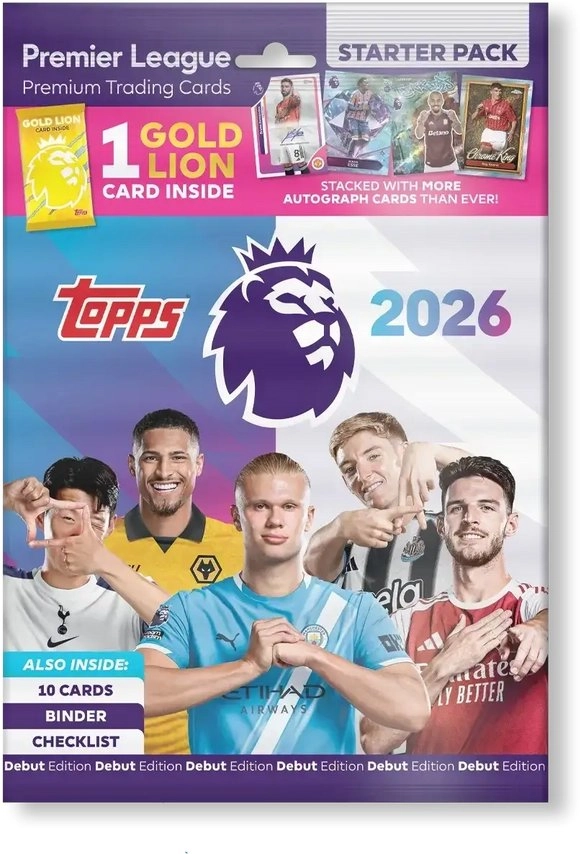TOPPS PREMIER LEAGUE STARTER PACK (