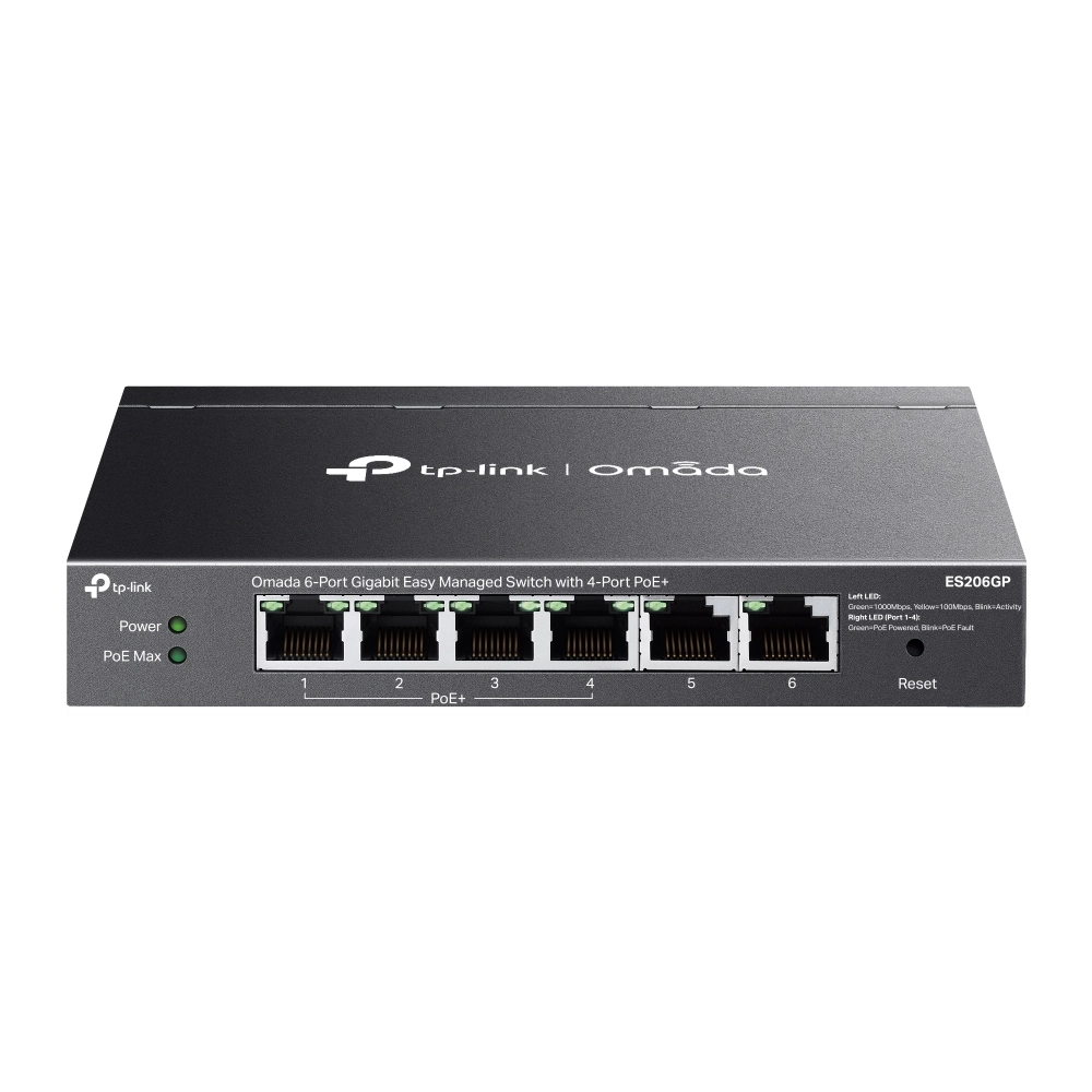 TP-Link Omada ES206GP network switch Managed